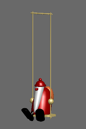 Swinging Santa (static)