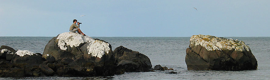 Keith on Stewart Island