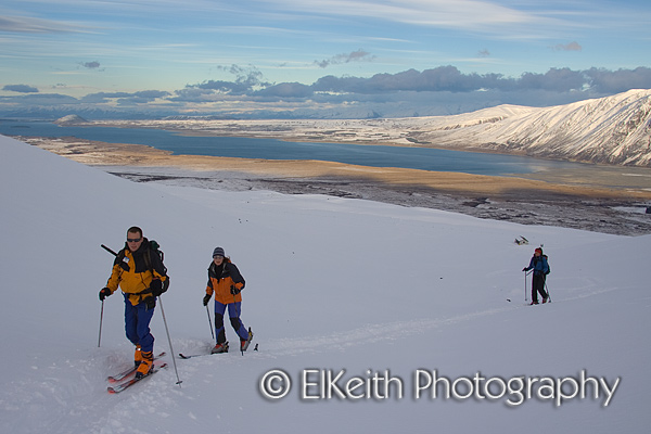 Morning Ascent above Lake Tekapo